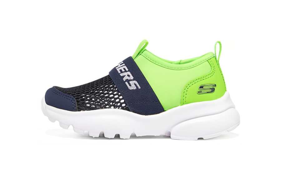 Skechers Comfortable Low top Toddler Shoes Blue Green Infant And Toddler