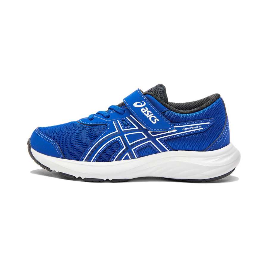 ASICS CONTEND 9 Abrasion Resistant Abrasion Resistant Low top Kids' Running Shoes Blue White Kids'