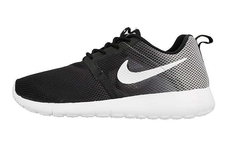 Nike Nike Roshe One Slip Resistant Cushioning Abrasion Resistant Low top Running Shoes Black Gray Unisex