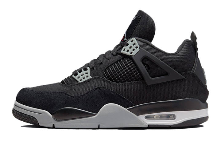 Jordan Jordan 4 Retro Black Canvas GS