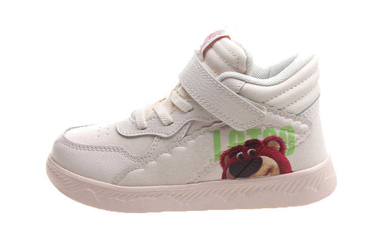 Li-Ning YOUNG Disney x Li Ning YOUNG LiNing X Disney Lotso Casual Shoes Beige Children Aged 3 7 Years Old