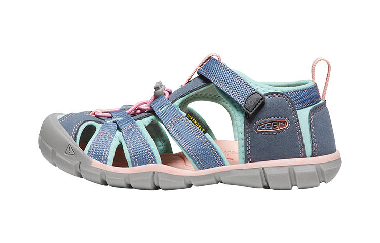Keen Seacamp 2 CNX Kids' Sandals River Trekking Shoes Light Blue Teenagers