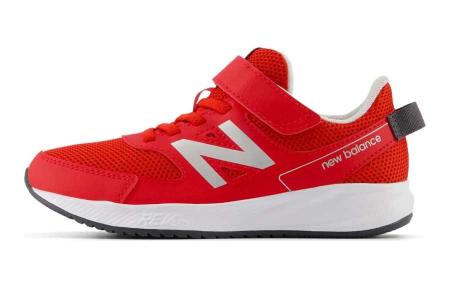New Balance New Balance NB 570 Cushioning Abrasion Resistant Cushioning, Wear Resistant Low top Kids' Running Shoes Red White Kids'