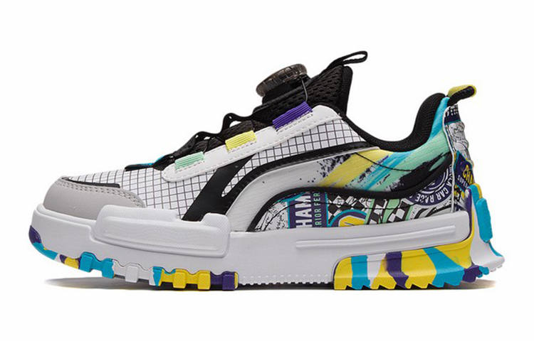 Li-Ning YOUNG Li Ning YOUNG Journey 2.0 Super Dimension MID Versatile Low top Casual Shoes Teenagers