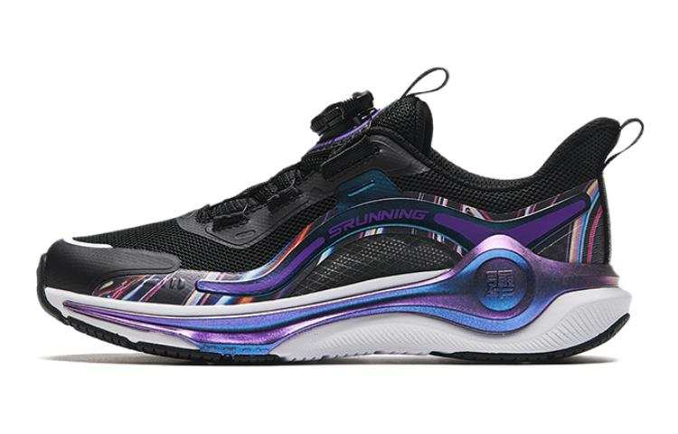 Antakids Low top Running Shoes Black Purple Teenagers