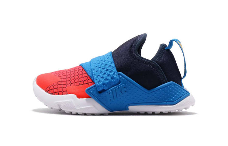 Nike Nike Huarache Extreme Low top Toddler Shoes Blue Orange Patchwork Infant And Toddler