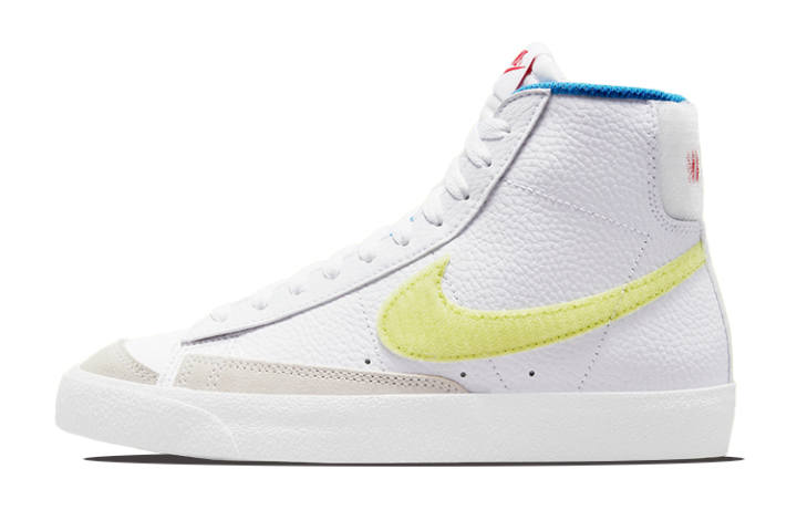 Nike Nike Blazer Mid 77 White Lemon Velcro GS