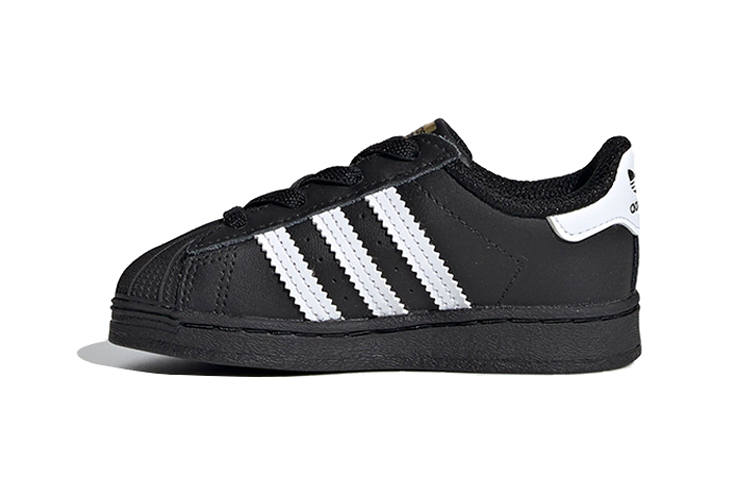 Adidas Originals Adidas Superstar Core Black Cloud White Gold TD