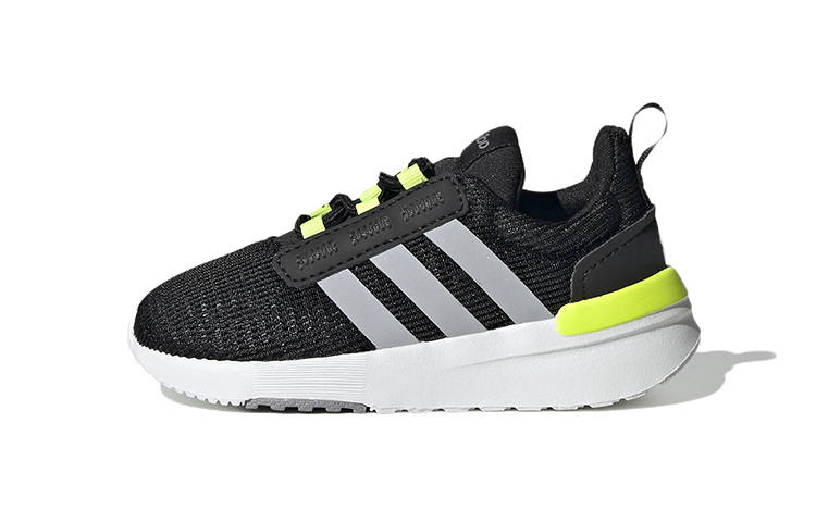 Adidas Neo Racer TR21 Abrasion Resistant Breathable Low top Toddler Shoes Black Infant And Toddler