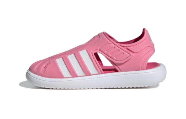Adidas Adidas Closed Toe Water Sandals Cushioning Abrasion Resistant Children's Sandals Pink Children Aged 3 7 Years Old