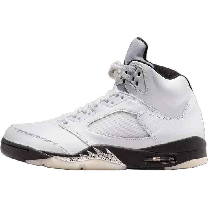 Jordan Jordan Air Jordan 5 High top Basketball Shoes White Unisex