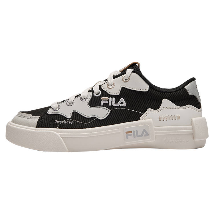 FILA KIDS Map Shoes Synthetic Leather, Textile Lightweight Cushioning Low top Kids' Skateboarding Shoes