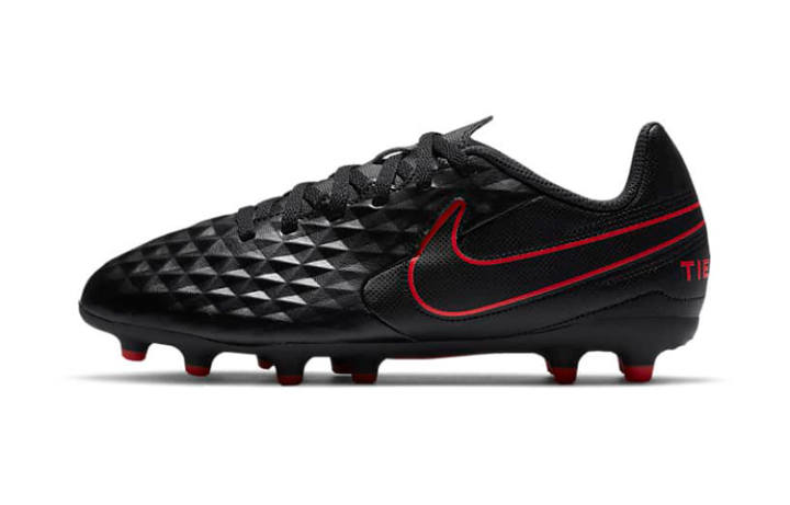 Nike Nike Tiempo Legend 8 Jr. Club MG Low top Soccer Shoes Black Kids'
