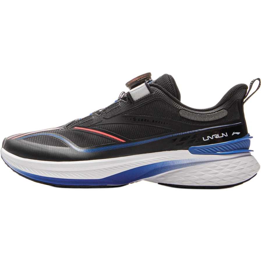 Li-Ning YOUNG Li Ning YOUNG Running Cushioning Rebound Breathable Low top Kids' Running Shoes Black Kids'