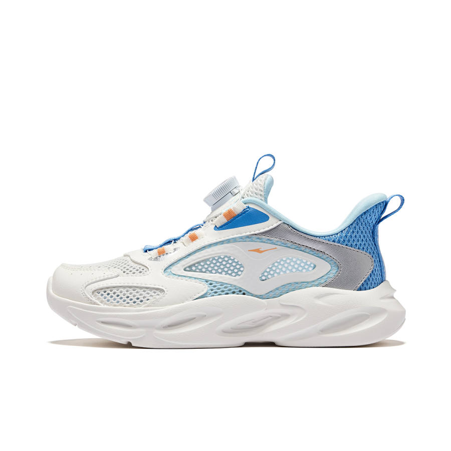 ERKE KIDS Playful Heart Synthetic Leather, Textile Slip Resistant, Abrasion Resistant, Breathable, And Quick Dry