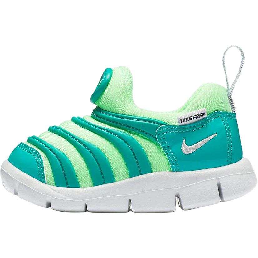 Nike Nike Dynamo Free Caterpillar Low top Sports Casual Shoes Green Infant And Toddler