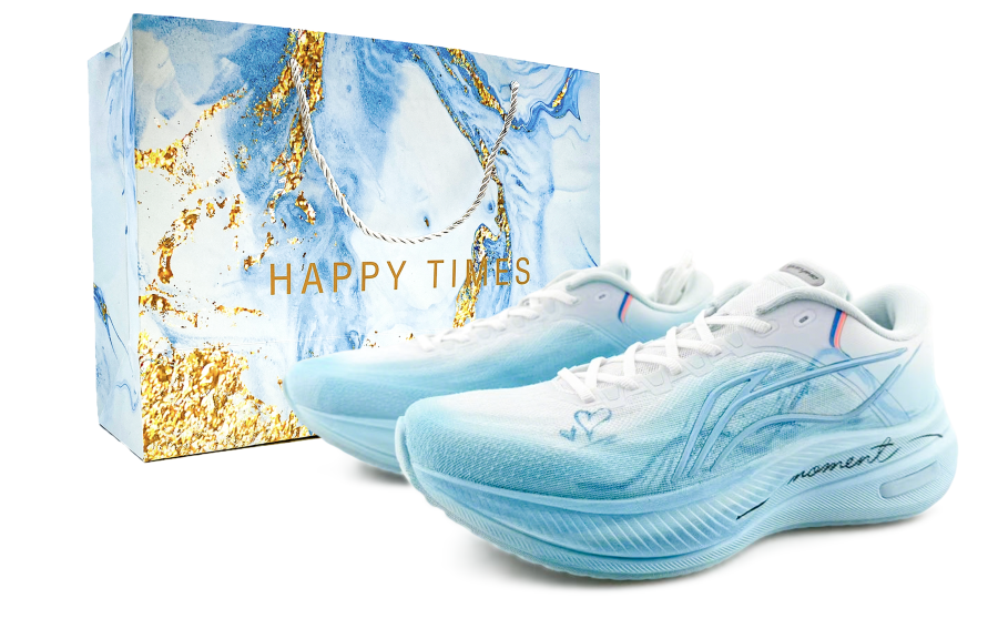 Li-Ning Li Ning Yueying 5 Cushioning, Wear Resistant Low top Casual City Commuting Running Shoes Men's Blue