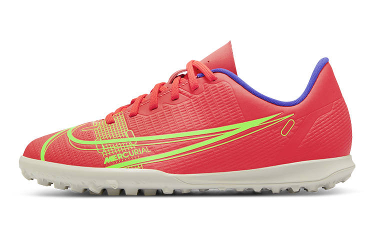 Nike Nike Vapor X Slip Resistant Abrasion Resistant Slip Resistant Abrasion Resistant Low top Kids' Soccer Shoes Red Kids'