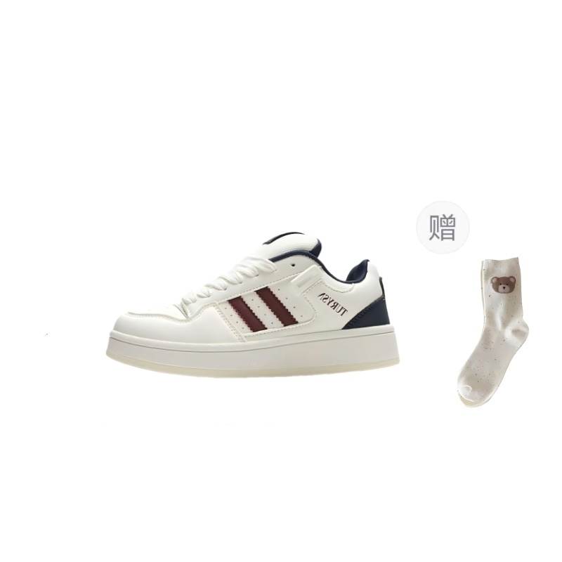 BINGO DUCK Skateboard Shoes Women's White