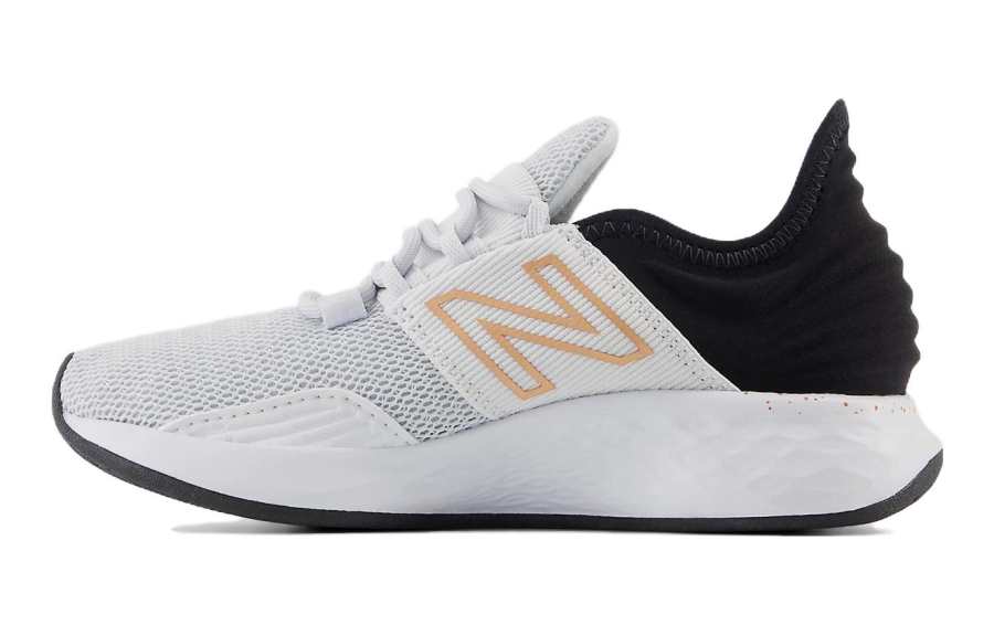 New Balance New Balance NB Fresh Foam Roav Comfortable Cushioning, Wear Resistant Low top Kids' Running Shoes Black White Kids'