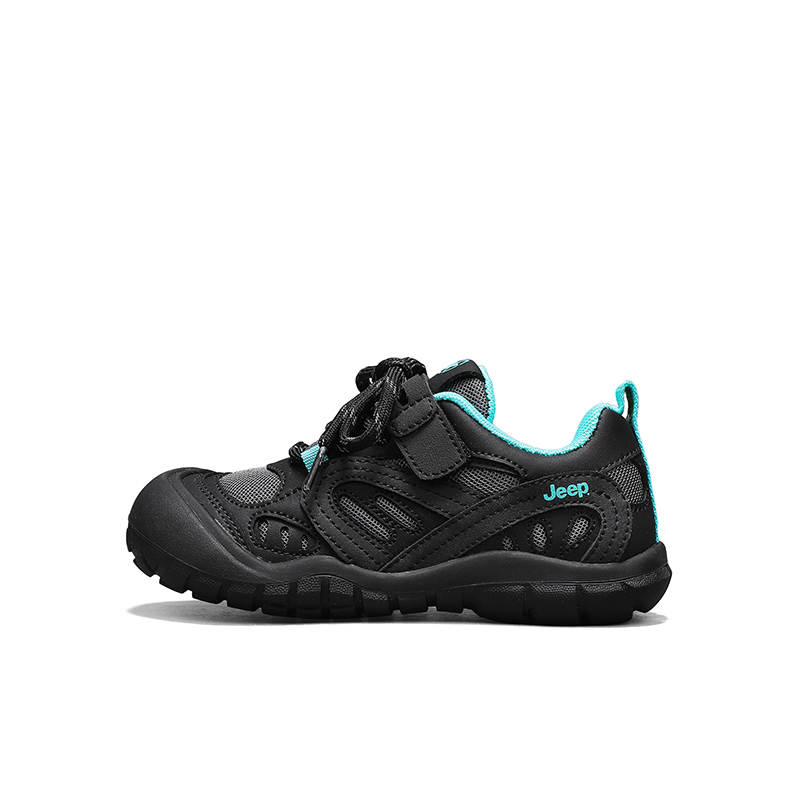 Jeep Low top Kids Lifestyle Shoes Obsidian Black/Mint Mambo Kids'