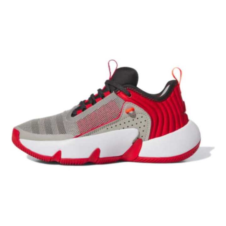 Adidas adidas Trae Unlimited Little Kid 'Metal Grey Better Scarlet'