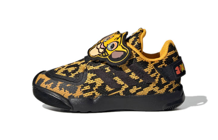 Adidas Disney x Adidas Activeplay Simba Lion King Hook and loop Abrasion Resistant Breathable Low top Toddler Shoes