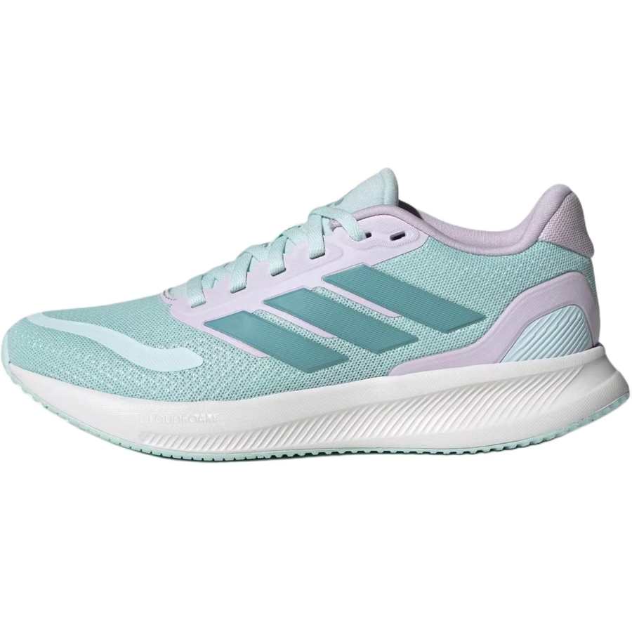 Adidas Adidas RUNFALCON 5 Low top Kids' Running Shoes Green Purple Unisex