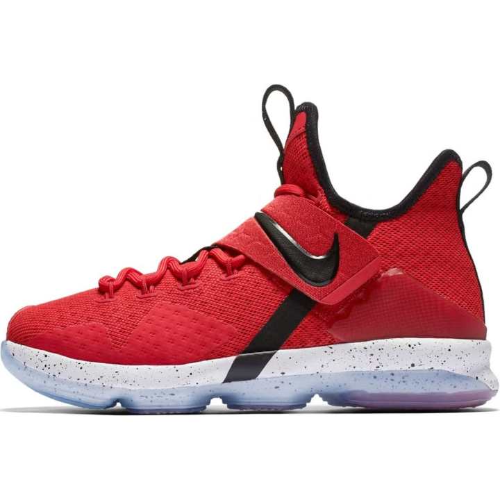 Nike Nike Lebron 14 Mid top Basketball Shoes Red Black Unisex