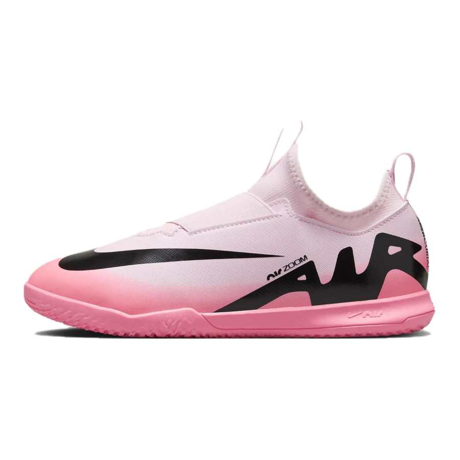 Nike Nike Mercurial Vapor 15 Slip Resistant Abrasion Resistant Low top Kids' Soccer Shoes Pink Black Kids'
