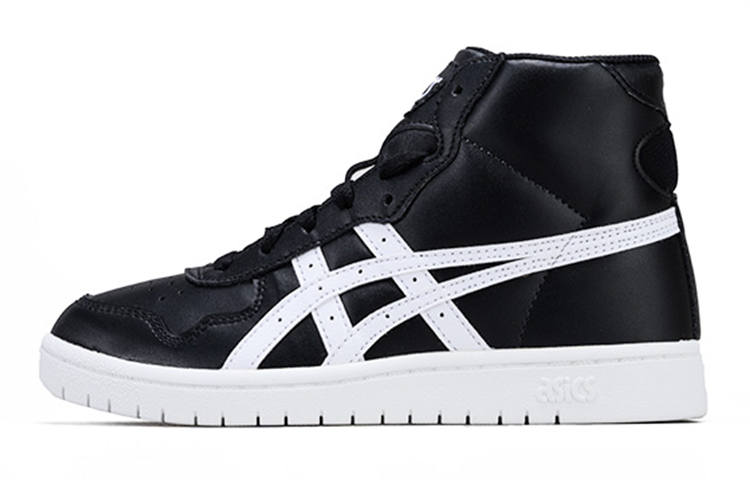 Asics Japan L Mid top Kids' Skateboarding Shoes Black White Teenagers
