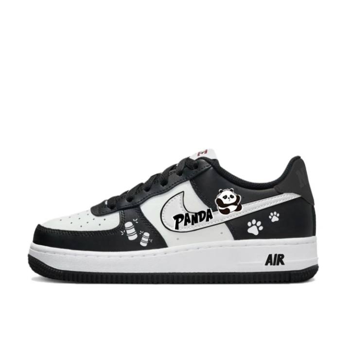 Nike Nike Air Force 1 Low top Kids' Skateboarding Shoes Black Teenagers