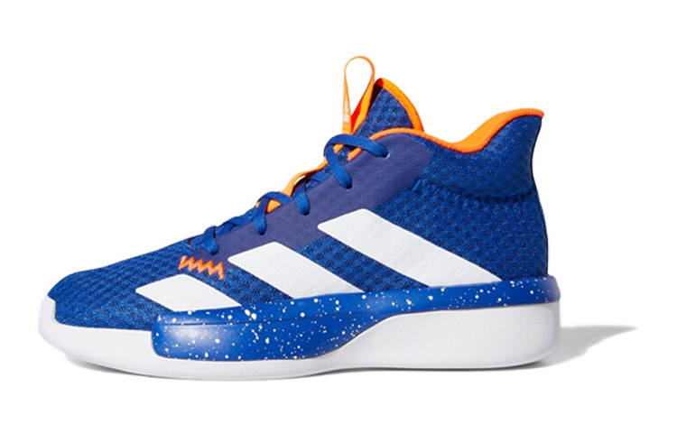 Adidas Adidas Pro Next 2019 K Mid top Children's Basketball Shoes Blue White Orange Kids'