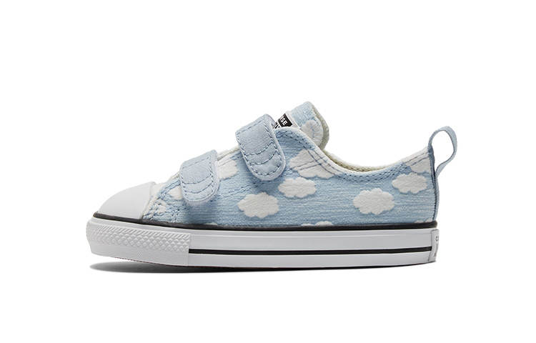 Converse All Star 2V Low top Baby & Toddler Shoes Blue Infant And Toddler