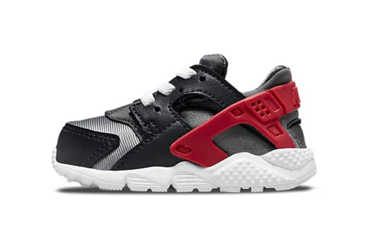 Nike Nike Huarache Run Slip Resistant Abrasion Resistant Slip Resistant Abrasion Resistant Low top Toddler Shoes Black Red