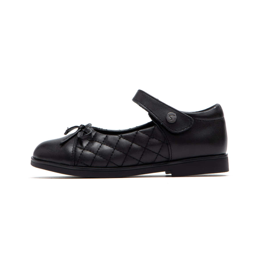 Satchi Cow Leather Low top Kids' Leather Shoes Black Kids'