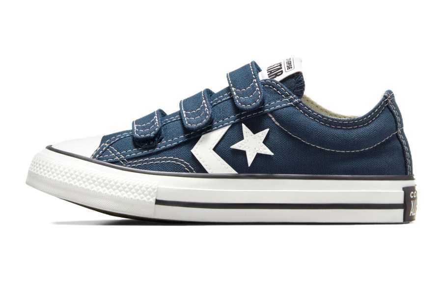 Converse Star Player 76 Canvas Abrasion Resistant Abrasion Resistant Low top Kids Canvas Shoes Marine Blue Kids'