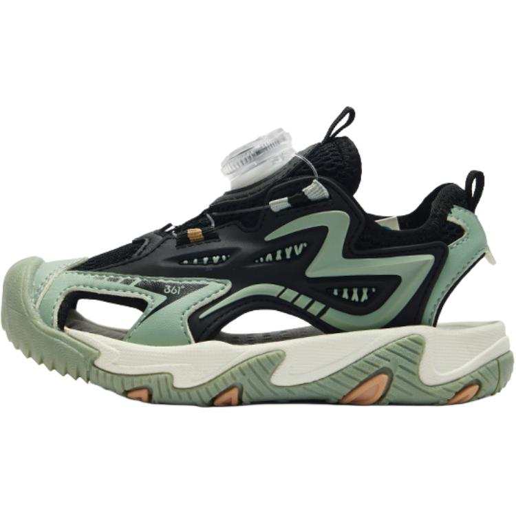 361°KIDS Slip Resistant And Breathable Low top Children's Sandals Tile Green Children Aged 3 7 Years Old
