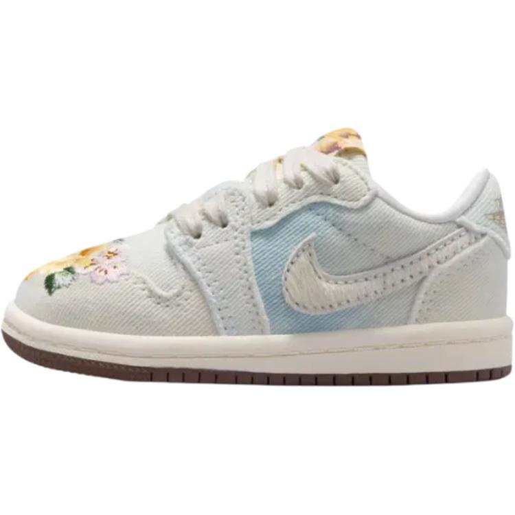 Jordan Jordan Air Jordan 1 Low top Toddler Shoes Light Gray Infant And Toddler