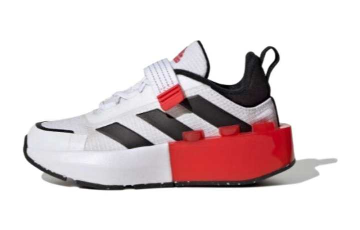 Adidas adidas Tech Runner LEGO X Little Kid 'White Black Red'