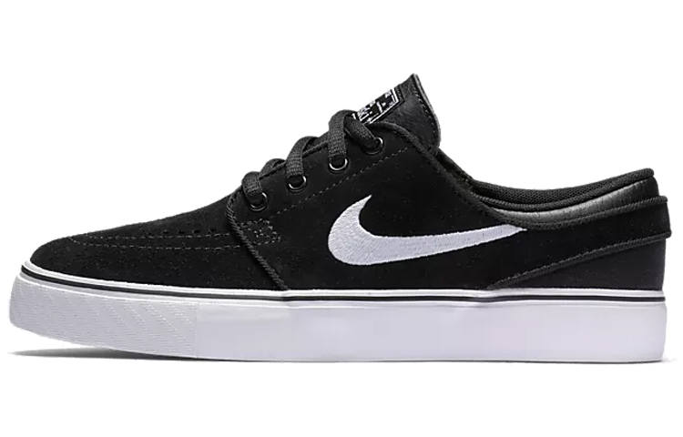 Nike Nike SB Stefan Janoski Suede Low top Skateboard Shoes Black White Unisex
