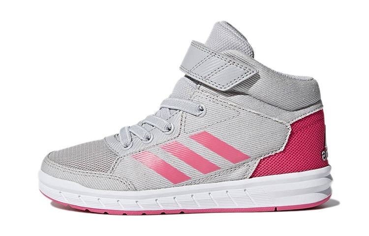 Adidas Adidas Altasport Mid K Abrasion Resistant Slip Resistant Mid top Kids' Skateboarding Shoes Gray Pink Kids'