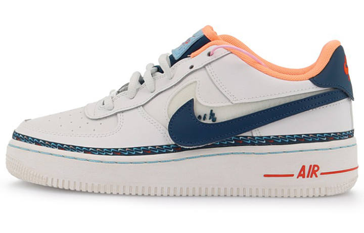 Nike Nike Air Force 1 Low Swoosh Chain GS