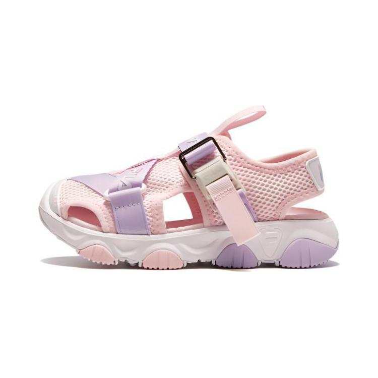 FILA KIDS Comfortable Cushioning Breathable Cushioning Breathable Sandal Pink Children Aged 3 7 Years Old