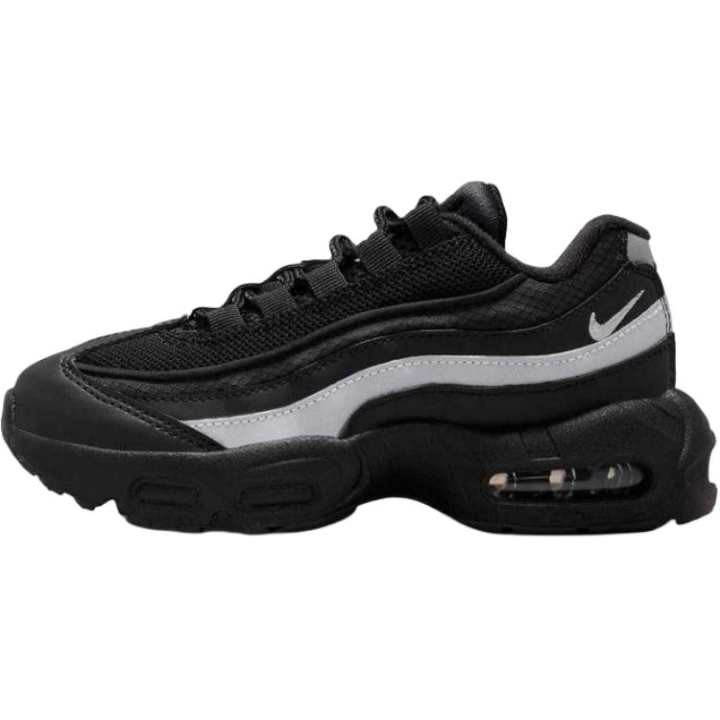 Nike Nike Air Max 95 Abrasion Resistant Support Abrasion Resistant Support Low top Kids' Running Shoes Black Kids'