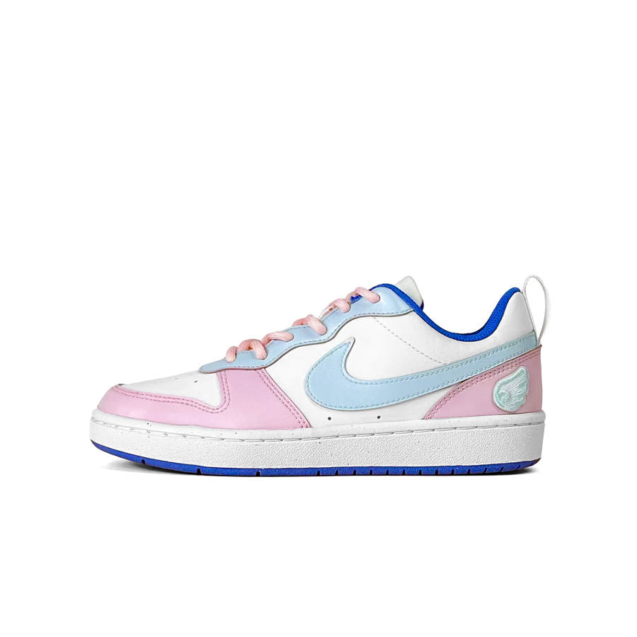 Nike Nike Court Borough Sweet Berry Mint Leather Slip Resistant Abrasion Resistant Slip Resistant Abrasion Resistant