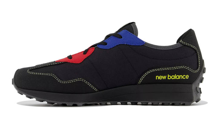 New Balance New Balance 327 Black Red Blue GS