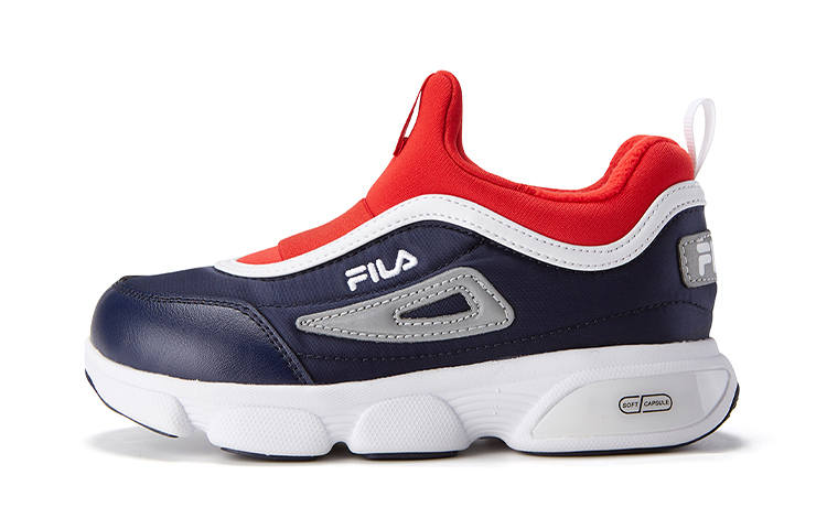 FILA KIDS Pu Comfortable Cushioning Abrasion Resistant Thermal Kids Lifestyle Shoes Children Aged 3 7 Years Old