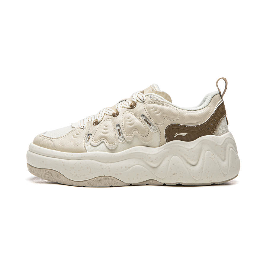 Li-Ning Li Ning Cheese 3.0 Low top Skateboard Shoes Women's Khaki