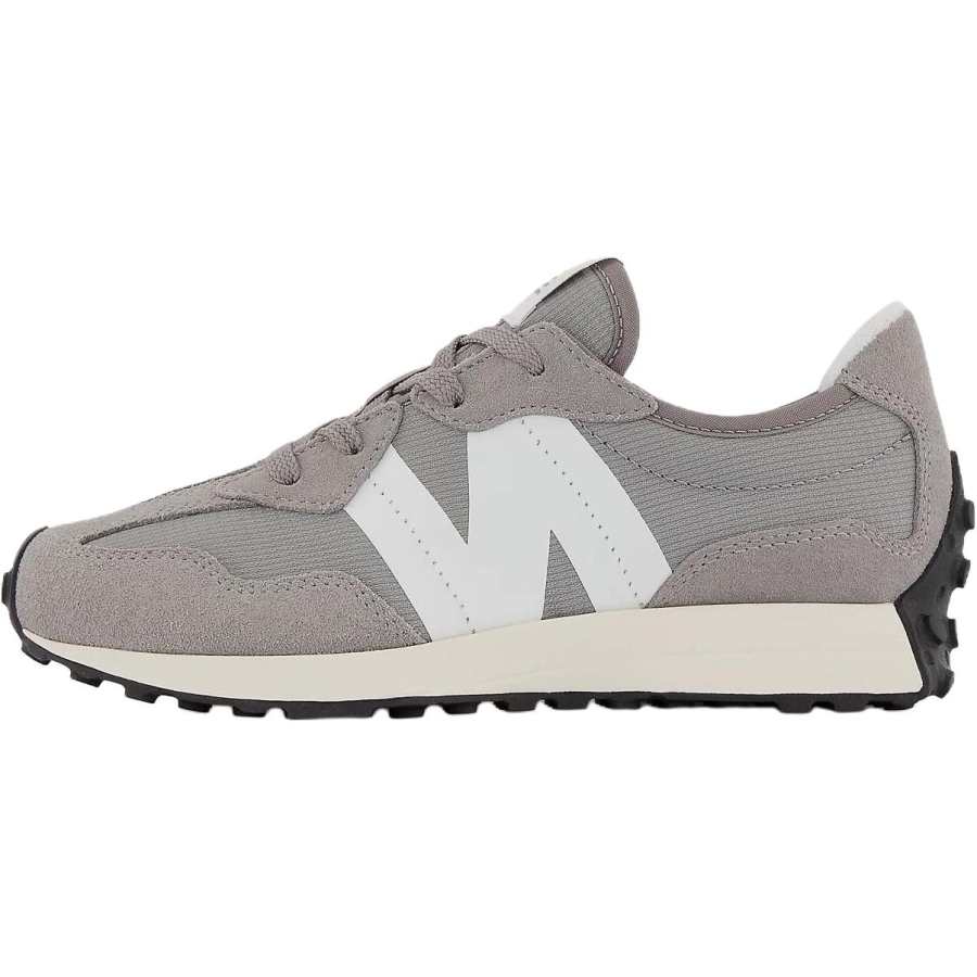 New Balance New Balance NB 327 Slip Resistant Cushioning Kids Lifestyle Shoes Gray White Kids'